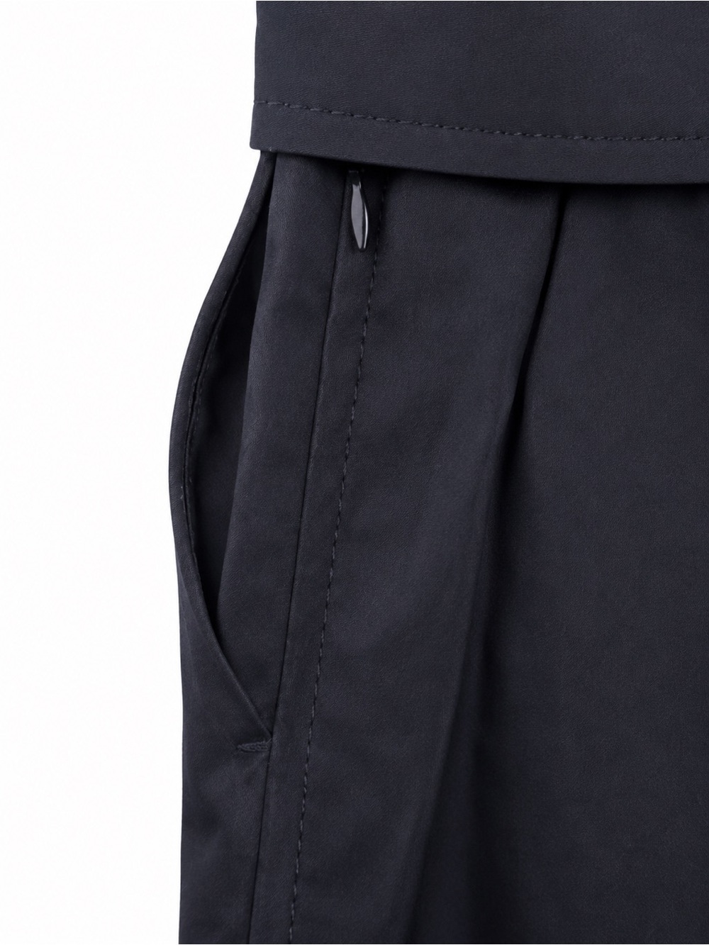 Dorothee Schumacher Black Midi Skirt Belted A-Line Cotton Blend Size 0 Germany - Picture 5 of 11